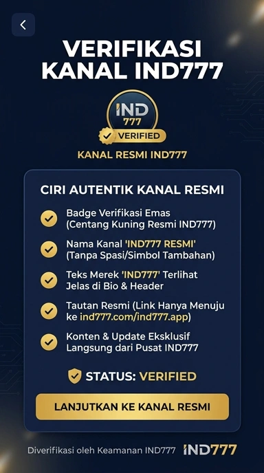 Kanal Resmi ind777 untuk Pengguna Android Indonesia